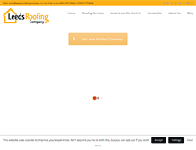 Tablet Screenshot of leedsroofingcompany.co.uk